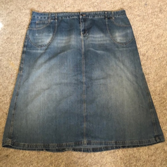 cato denim skirts